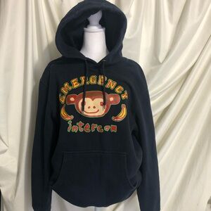 Emergency Intercom Dark Blue Hoodie